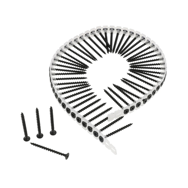 Cabeça de cornetim de linha grossa do parafuso de drywall da correia de corrente com fosfato preto BP PH2