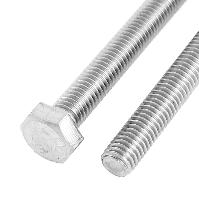 A linha completa de aço inoxidável da linha fina 304 da categoria marinha A4 encanta os parafusos principais DIN933