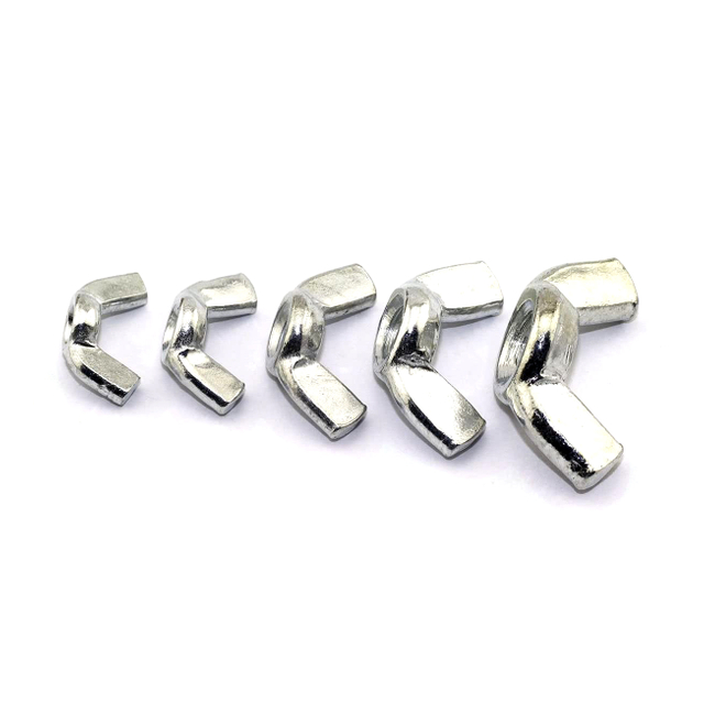 Porcas de borboleta de aço inoxidável das porcas de asa da linha DIN315 grosseira