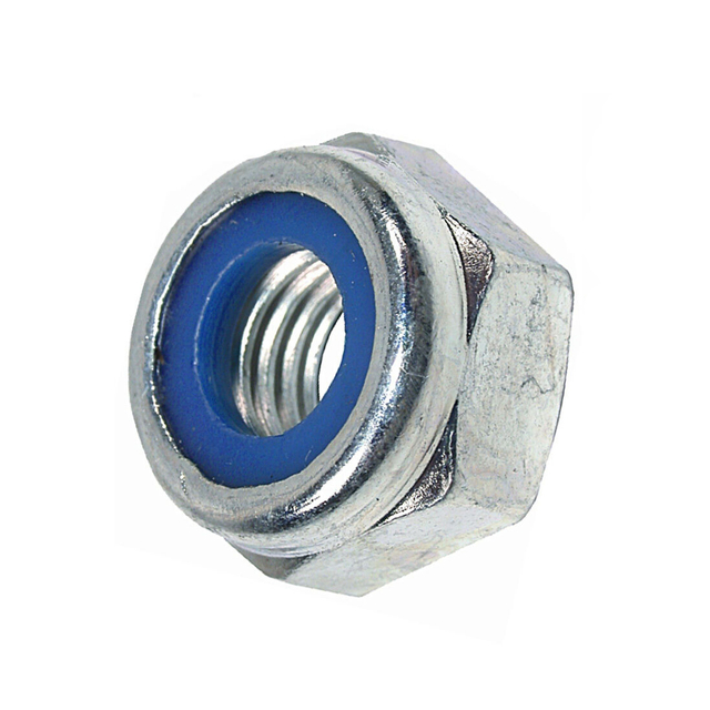 DIN982 AÇO INOXIDÁVEL 304 316 PORCA DE BLOQUEIO DE INSERÇÃO DE NYLON Hex