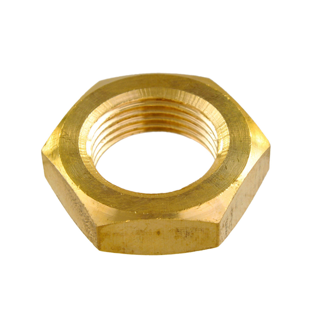 Gr.8.8 Aço Zincado Amarelo DIN 936 Porca Fina Sextavada
