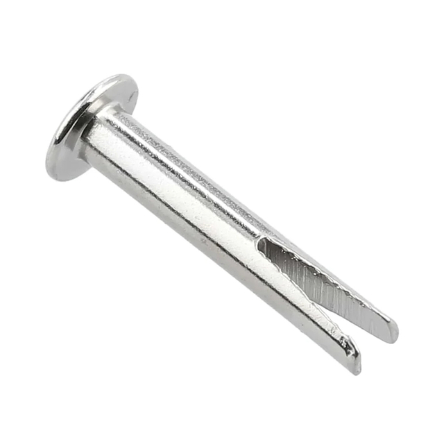 Rebite bifurcado de aço inoxidável com rebite dividido para porta deslizante de cadeiras de madeira