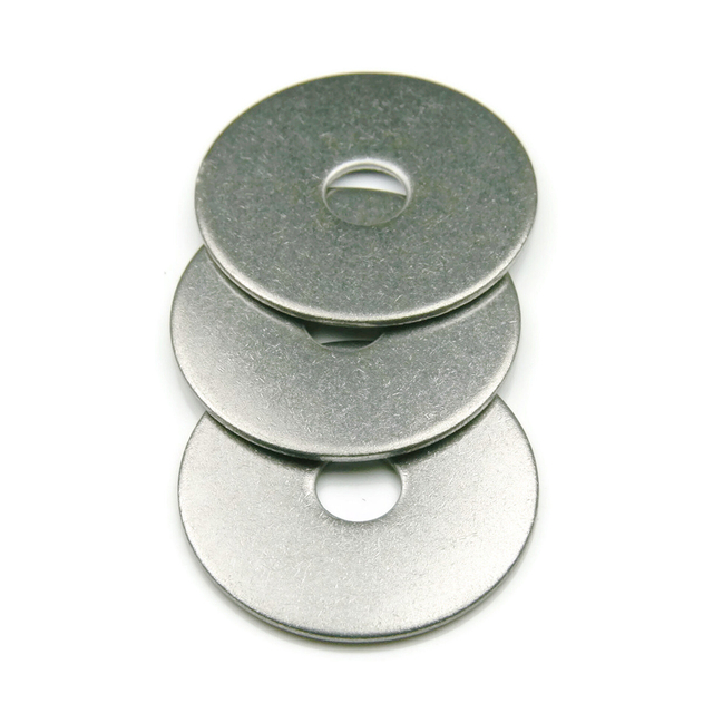 DIN 9021 ISO 7093 MÉTRICAS grandes arruelas de pára-lama em aço inoxidável