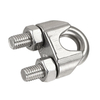 Hardware de aço inoxidável DIN741 DIN1142 do equipamento dos SS 304 da braçadeira do grampo de cabo da corda de fio