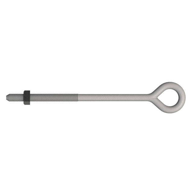 PARAFUSO DE OLHO OVAL galvanizado para ferragens de linha de poste