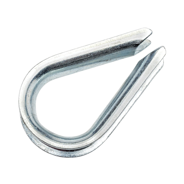 Dedal galvanizado de aço resistente da corda de fio Din6899 chapeado zinco