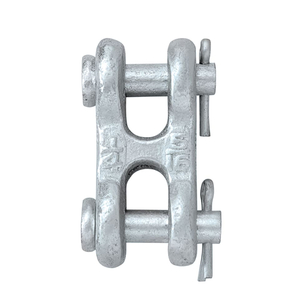 G-70 5/16 'tipo H Forjado Dupla Manilha Links TWIN CLEVIS LINK GRAU 70 Zincado Para Corrente