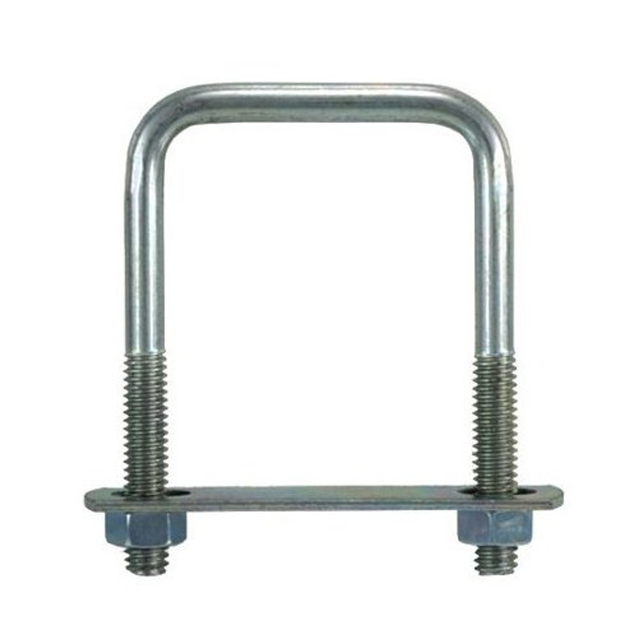 Parafuso em U quadrado galvanizado