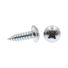 DIN 7981 ISO 7049 Rosca Completa Zincada Aço Carbono Cruz Phillips Driver Pan Head Parafuso auto-roscante