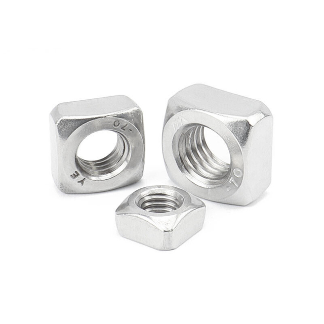 China Rosca Métrica Galvanizada Porca Quadrada Zincada Din557