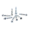 Combinação de âncora de parede oca Phillips/cabeça de panela com fenda extra longa de aço de baixo carbono zincado Molly Bolts
