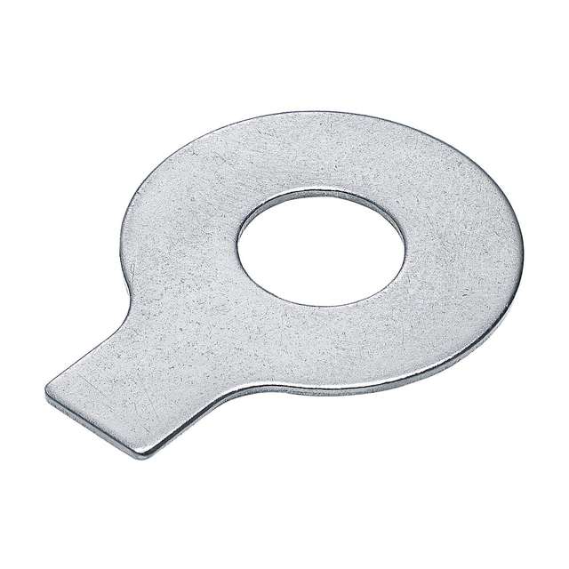 Arruela de travamento com aba DIN 93 Arruelas com aba dobrada de perna única