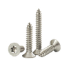 Parafusos de batida do auto Torx principal liso 304 de aço inoxidável rosqueados inteiramente