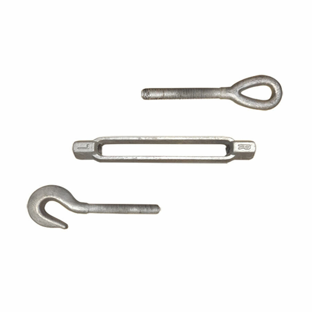 A gota galvanizada quente resistente do esticador do olho do gancho do corpo aberto do CO da categoria marinha forjou o RUÍDO 1480