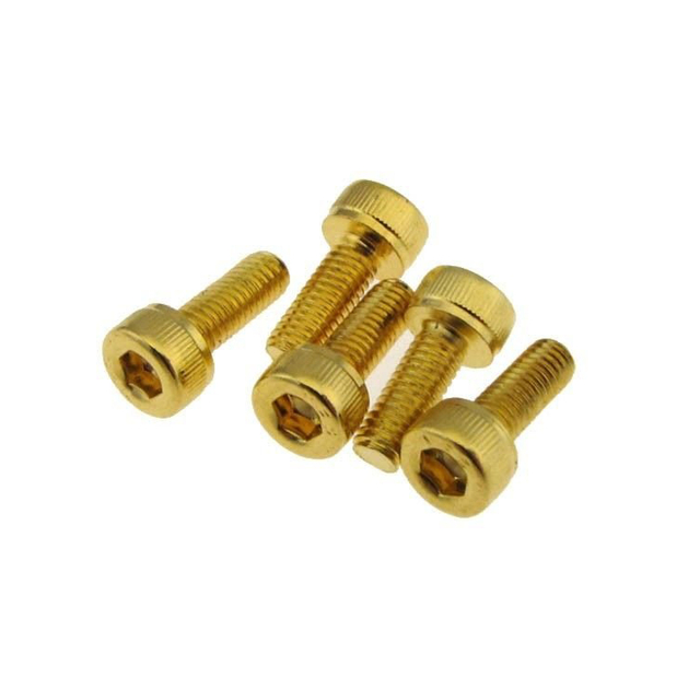 PARAFUSOS DE CABEÇA HEXAGONADA UNC ROSCA GROSSA GRAU 8 AÇO ZINCO AMARELO