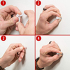 Âncoras de alternância de nylon de plástico borboleta Âncora de drywall