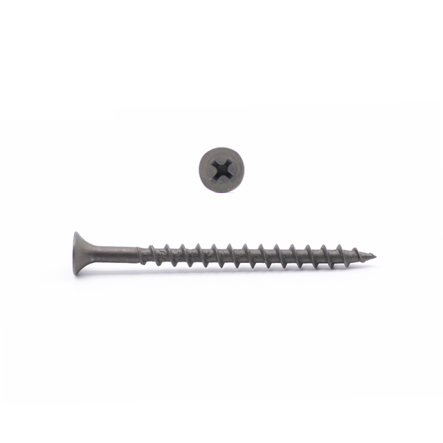 A placa de gesso do parafuso de Sheetrock parafusa o parafuso cinzento do drywall do fosfato da linha grossa para a placa de gesso