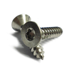 Parafusos de batida do auto Torx principal liso 304 de aço inoxidável rosqueados inteiramente