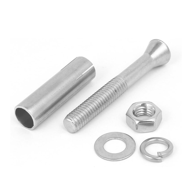 Parafusos de expansão de âncoras de manga de porca sextavada