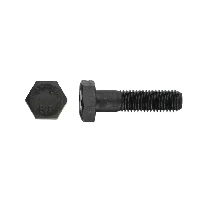 Parafuso sextavado preto de meia rosca DIN931 por atacado grau 8.8