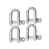 G210 US TIPO parafuso Pin Galvanized Chain Shackle D Shackle MARINE Grade