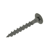 Parafuso de parede seca de aço carbono C1022 Rosca fina Parafuso de drywall de fosfato cinza com cabeça de cornetim