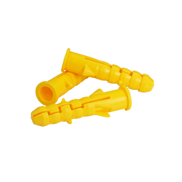 Rawl conecta âncoras de parede de tubo de expansão de plástico para drywall com parafusos de cabeça plana Phillips