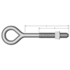 PARAFUSO DE OLHO OVAL galvanizado para ferragens de linha de poste
