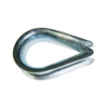 Dedal galvanizado de aço resistente da corda de fio Din6899 chapeado zinco