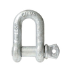 G210 US TIPO parafuso Pin Galvanized Chain Shackle D Shackle MARINE Grade