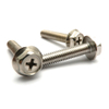 A movimentação de aço inoxidável DIN6921 SS304 SS316 Phillips serrilhada encanta o parafuso de flange