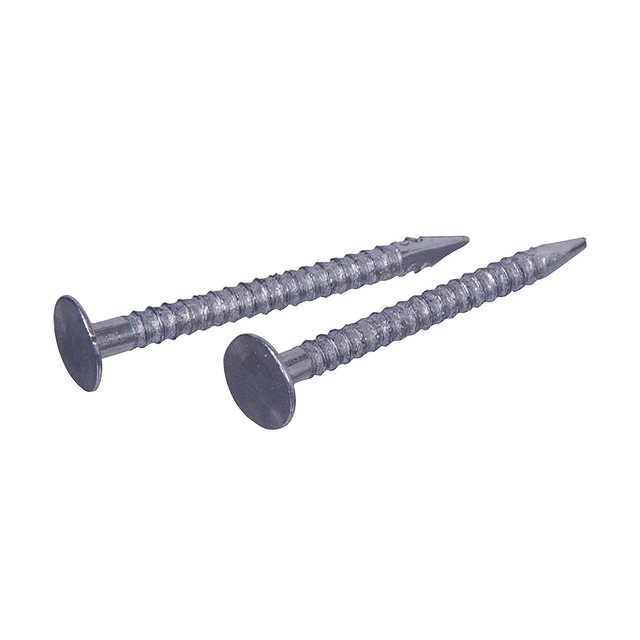 Haste de anel de aço para drywall, haste redonda de cabeça plana