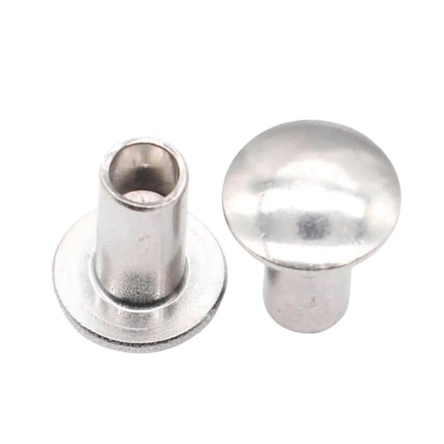 Rebite semi-tubular cabeça de treliça Staniless Steel Din7340