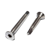 Parafuso de perfuração automática de cabeça escareada plana Torx Star Drive Ss304 de aço inoxidável