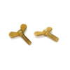 Parafusos de asa métricos DIN316 de latão amarelo do chapeamento de zinco Parafusos borboleta de Micky Mouse