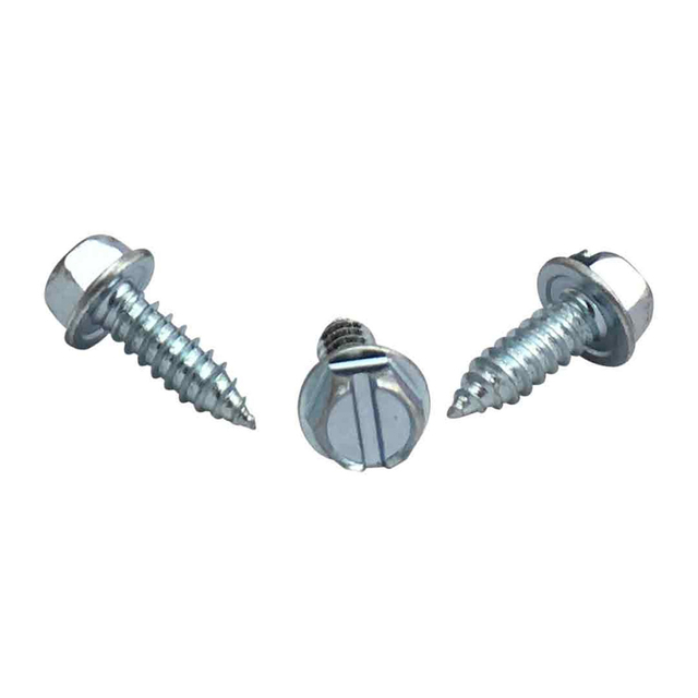 A movimentação entalhada de aço chapeada zinco encanta os parafusos auto-roscantes da chapa metálica da cabeça da arruela