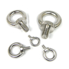 Parafuso de olhal de elevação M10 x 18mm Rosca macho 304 de aço inoxidável para pendurar