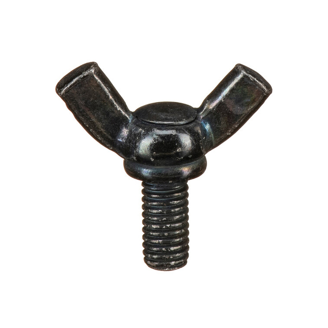 Din316 Conjunto de parafusos de asa de borboleta preta Fixadores de parafusos de garra de porcas de asa