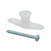 Âncoras de alternância de nylon de plástico borboleta Âncora de drywall