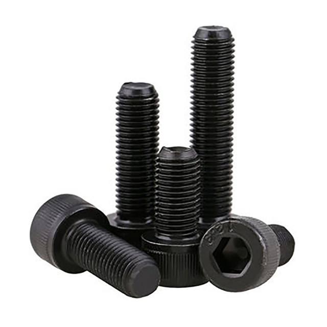 O aço carbono métrico DIN912 preto 12,9 encanta os parafusos de parafuso de cabeça de soquete